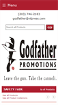 Mobile Screenshot of godfatherpromotions.com